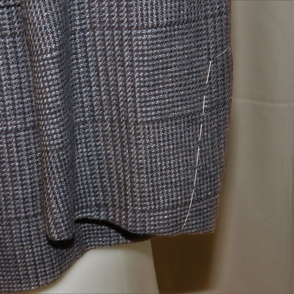 Ralph Lauren Purple Label Kent Linen Blend Glen Plaid Sport Coat 44R NWT $2995 - Picture 4 of 11